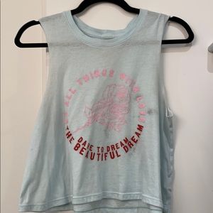 BLUE SPIRITUAL GANGSTER TANK